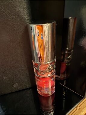NEW! Meike Glamour Lip Gloss & Balm in Coral Pink - Luxe Hydration